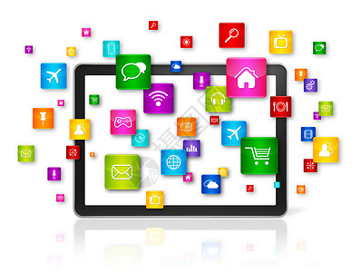 社交软件图标的背景设计与应用